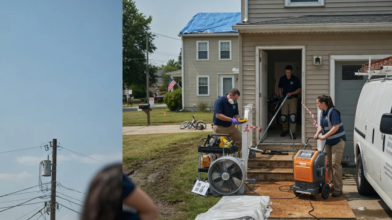 Water Damage Repair in Fairmount, ND near me